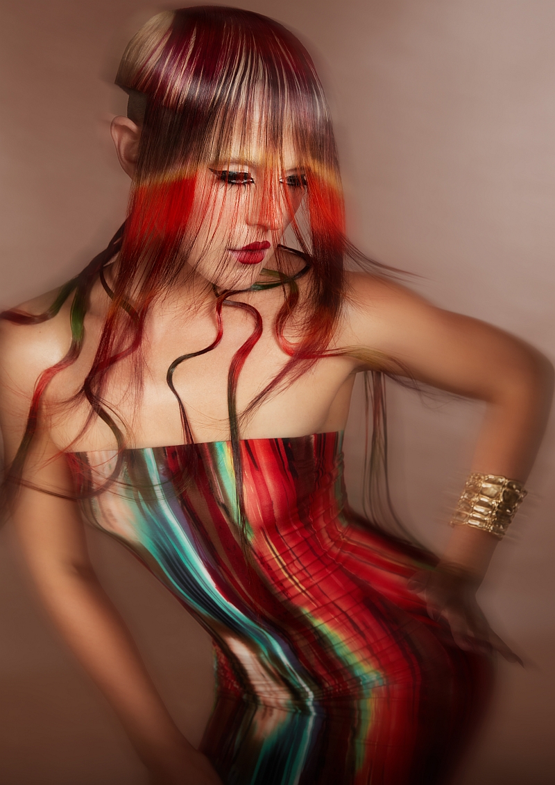 Creative Colour Reverse Jellyfish Hair - Brodie Lee Tsiknaris - Gypsy Collection